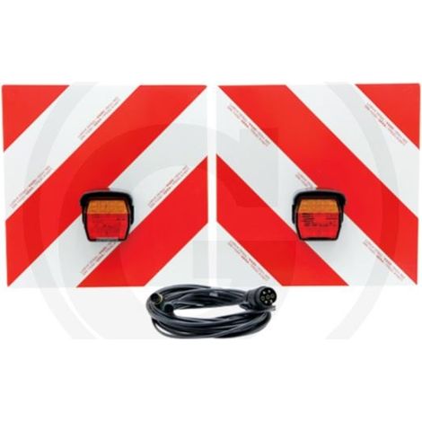 Kit pannelli segnalazione NEWGARDENSTORE per trattore agricolo 2070010010