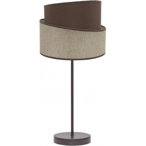 Sobremesa Hara 1xe14 Marron/marron 45x18x18 Cm