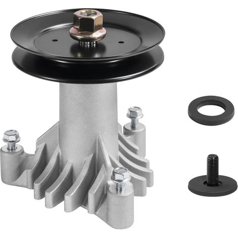 Kit Broche et Poulie pour Tondeuse Autoportée Remplace 130794 153535 Compatible Craftsman Poulan Husqvarna Plateau 36-42"