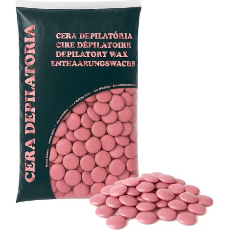 Cire Chaude d’Épilation 1200g - Cire Professionnelle Sans Bande - Mini Disques & Perles Chaude pour Épilation Visage, Corps, Maillot & Peaux Sensibles - Épiler à la Maison (1/5)