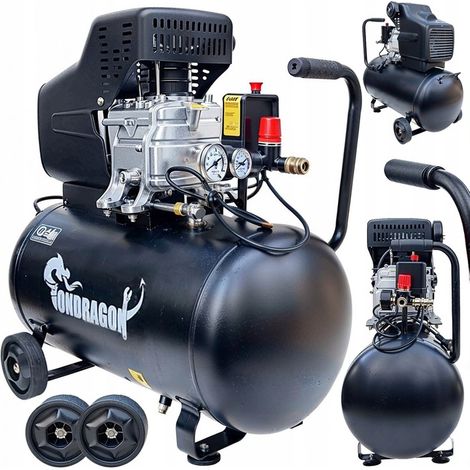 24-Liter-Ölkompressor, Luftkompressor 4,2 PS 206 l/min Induktionsmotor
