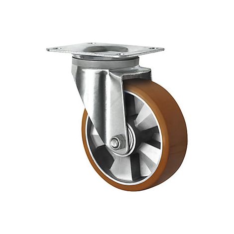 CASCOO Lenkrolle ø 125 mm Serie BAU5 Doppelkugellager K-Serie