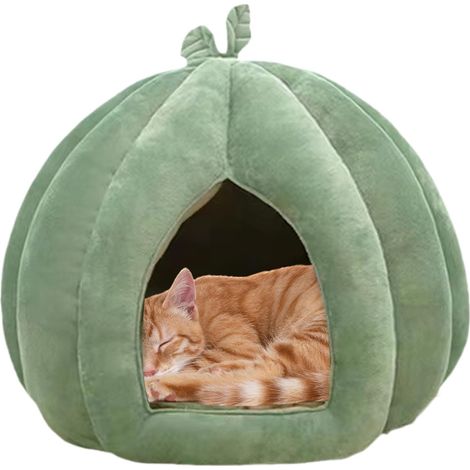 Grotte de lit pour Chat, Maison pour Chat d'halloween Maison (1/5)