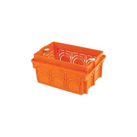 SCATOLA DA INCASSO CON INSERTI IN METALLO SENZA COPERCHIO- - 3 posti tipo 503- mm.97x61x51 - (1703.XL) - 12 pezzi MARLANVIL
