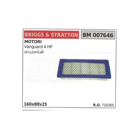 BRIGGS&STRATTON filtro aire cortacésped cortacésped vanguard 4HP