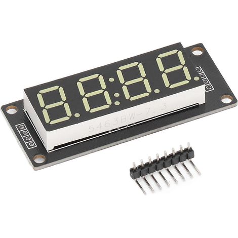 Module d'affichage numérique LED, écran 0,56 pouce, affichage LED 4 chiffres 7 segments, carte PCB, module d'horloge TM1637, 5 V (1/5)