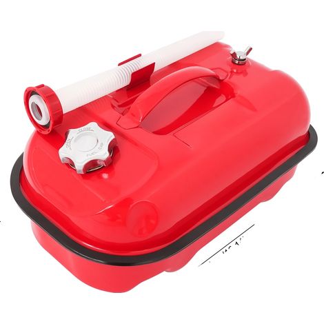 Serbatoio carburante, design portatile, grande capacità, rosso (1/2)