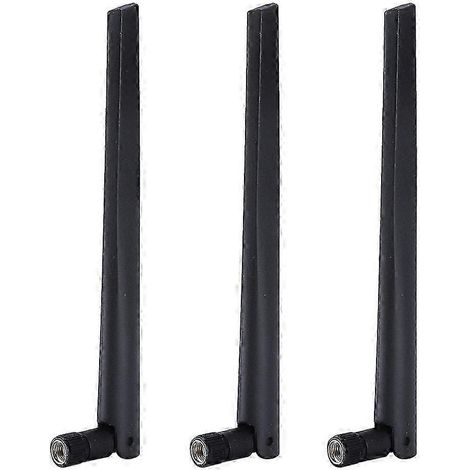 Carte réseau sans fil SMA avec antenne externe pour routeur WiFi ASUS RT-AC68u (lot de 3) WHBYV (1/4)