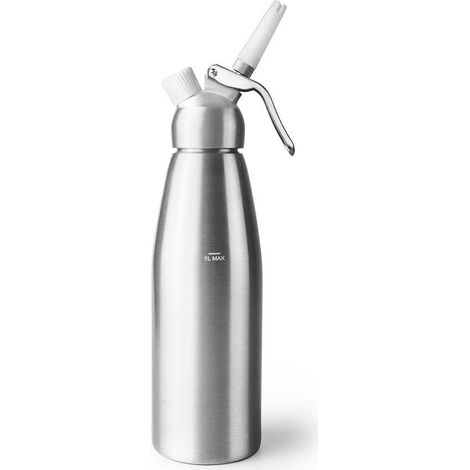 Ibili Sahne-Siphon Silber 1 Liter Modern