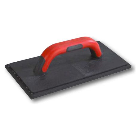 L'Outil Parfait – Taloche à jointer semelle caoutchouc 28x14cm – Finitions lisses et professionnelles – Contrôle optimal pour maçonnerie et plâtrage