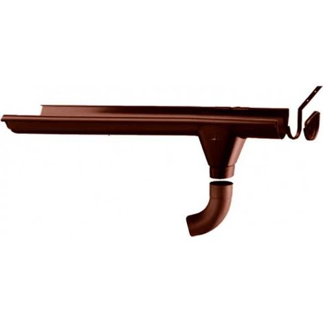 Gronde Grondaie per casette con falde Kit A da cm. 180 a cm. 219 (1/5)