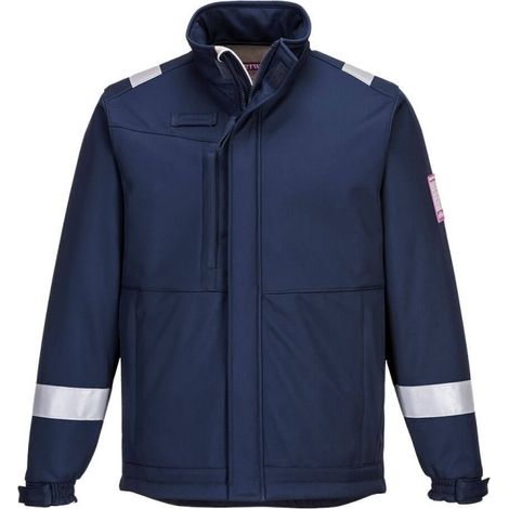 Veste Softshell Modaflame  Couleur : Marine Taille Xxl - Portwest (1/2)