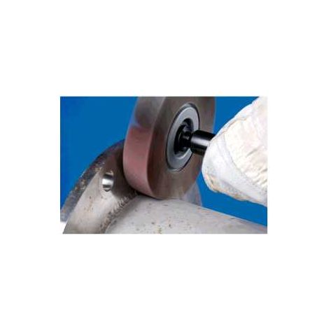 PFERD TOOLS Lamellenschleifrad FR Ø 150x50mm Bohrung Ø 25,4 mm A40 für universelle Anwendung 2 Stk (1/5)