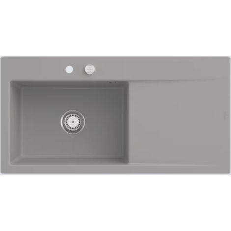 Villeroy & Boch V&B Spüle SUBWAY STYLE 60 1000x510mm Be li Exzent. fossil (1/3)