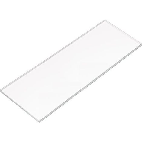 Glasplatte Serie 477 8 mm dick, 115 mm tief 197 mm breit, Klarglas (1/5)