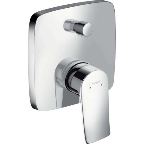 Set de finition pour mitigeur bain/douche encastré chromé METRIS UP chr (1/3)