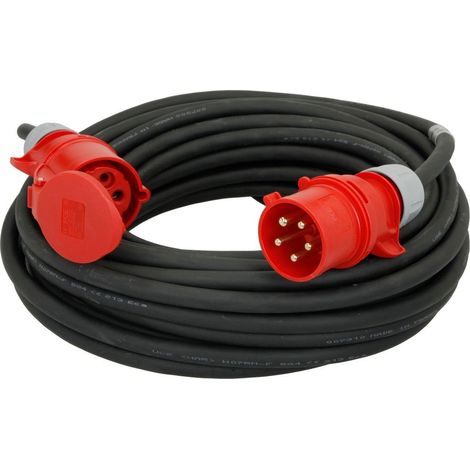 AS Schwabe Alargador CEE 16 A 5 metros flexible exterior