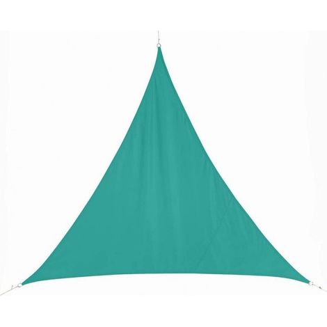 Toile solaire 3x3x3m Curacao émeraude Hespéride (1/5)