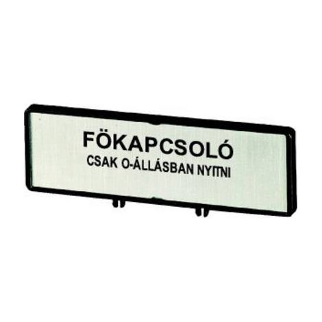 Support avec étiquette ouverture en position 0 pour T5B T5 P3 EATON ZFS80-P3 (1/2)