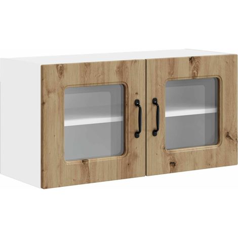 Maison Exclusive - Panel de lavaplatos Kalmar Roble artesanal 80