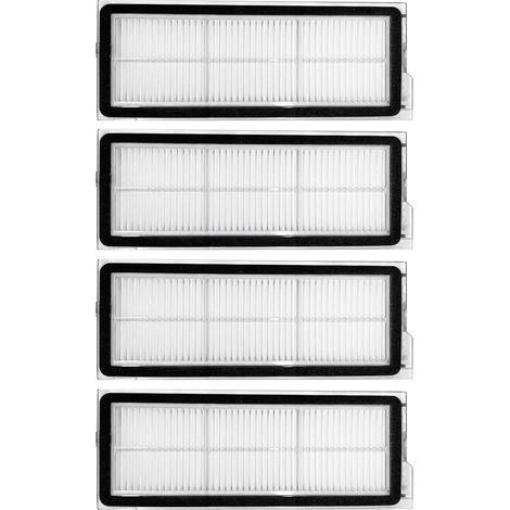 HEPA Filter für Roborock Qrevo S/Qrevo Curve/Qrevo Pro/Qrevo Plus/Qrevo MaxV/Qrevo Edge Roboter Staubsauger Ersatzfilter Zubehör Filter 4 Stück (1/5)