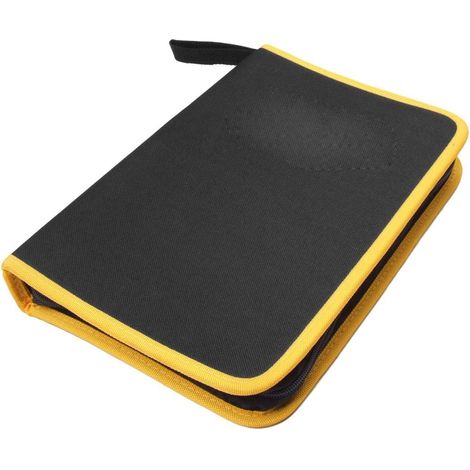 Kit d'outils en nylon Gelb Schwarzer avec porte-clés, organisateur multi-boucles