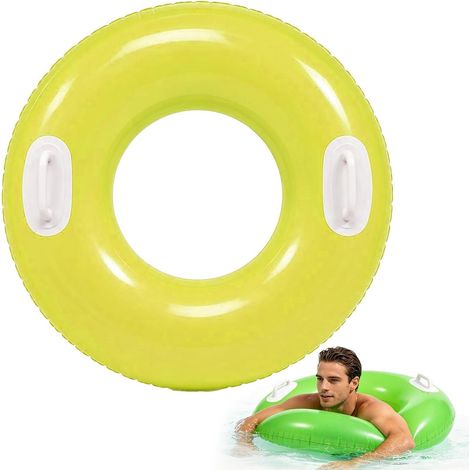 Anneaux De Natation Gonflables avec Poignées Flotteur Piscine Tube Bouée Plage Gonflable Pour Adultes, Vacances D', , Plage, Bord De Mer, Parc Aquatique, Fête, Extérieur Et Jardin (1/5)