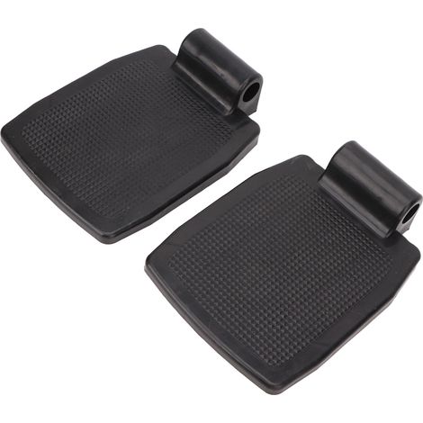 2 repose-pieds ergonomiques en plastique pour fauteuil roulant, pédales de rechange 7 pouces, accessoires de remplacement pour fauteuil roulant (1/5)