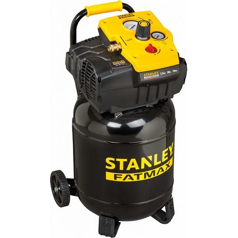 COMPRESSORE VERTICALE SENZA OLIO FATMAX 30L 10 BAR 1,5KM RUOTE - N/STF505