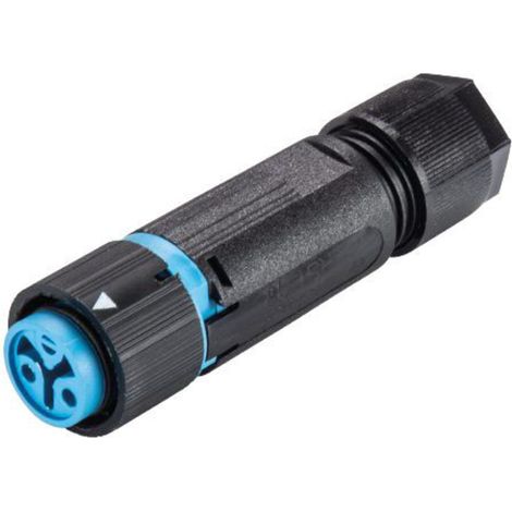 Wieland Electric 46.031.4554.9 Rundstecker Kupplung, gerade Gesamtpolzahl: 2 Serie (Rundsteckverbind
