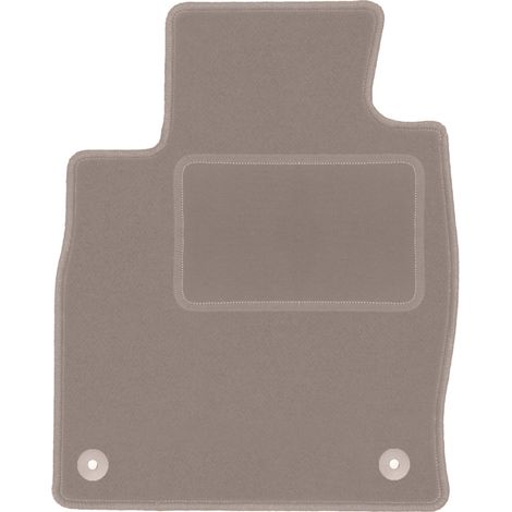 Tapis conducteur beige pour : Nissan Juke II F16 crossover (2019-)