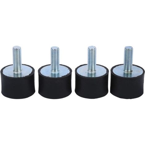 4x Supports en caoutchouc pour amortisseurs anti-vibrations Silentblock Bobines M8 (1/4)