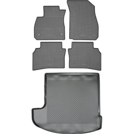 Opel Insignia B Kombi a partir de 2017 SET - Alfombrillas de goma para coche + alfombrilla para maletero (1/5)