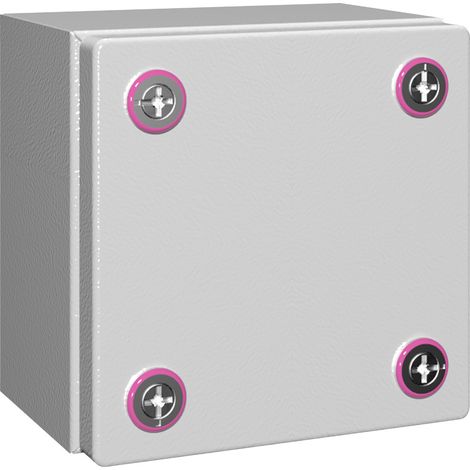 Rittal KX 1502.000 Installations-Gehäuse, Wand-Gehäuse 200 x 200 x 120 Stahlblech Lichtgrau 1 St.