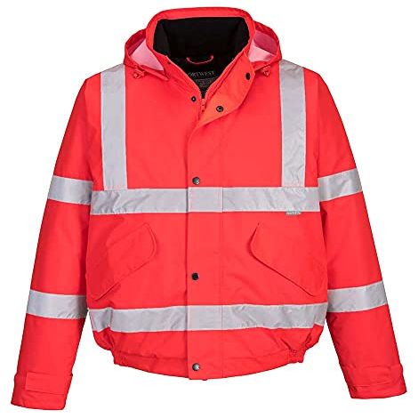 Giubbotto Hi-vis Colore: Rosso Taglia XL - Portwest (1/3)