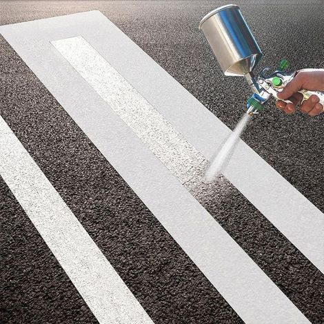 Pochoir de Parking, Modèle de Fil Réutilisable Pliable en Silicone Pochoir de Ligne de Parking pour Peinture de Béton Asphalté Lignes de Parking et de Chaussée (1/5)