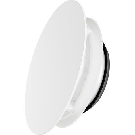 Bouche de ventilation design D125 ronde blanche - Discreo 125 R - 154800001 ECONOPRIME - 154800001