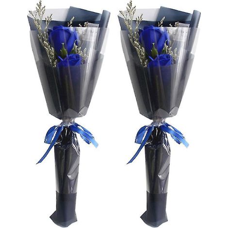 2 Stück Seifenblumen zum Valentinstag