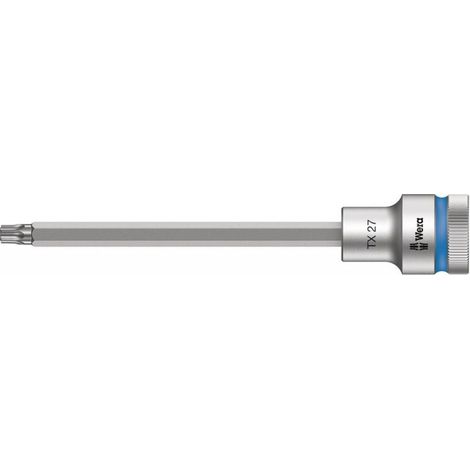 Wera, 8767 C HF TORX TORX Zyklop Bussole a inserto attacco da 1/2" con ritegno vite con, TX 27 x 140 mm (1/5)