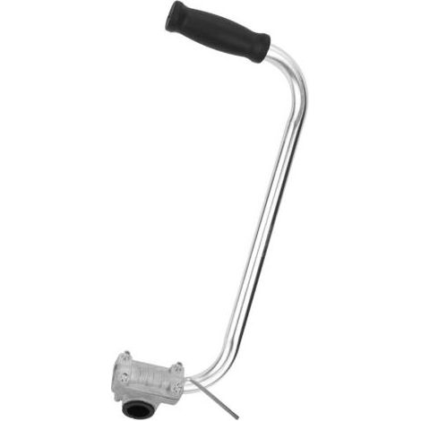 Ergonomischer Rasenmähergriff, multifunktionaler Trimmergriff aus Aluminiumlegierung für Rasenpflege, Garteninstandhaltung und Landschaftsbau (1/5)