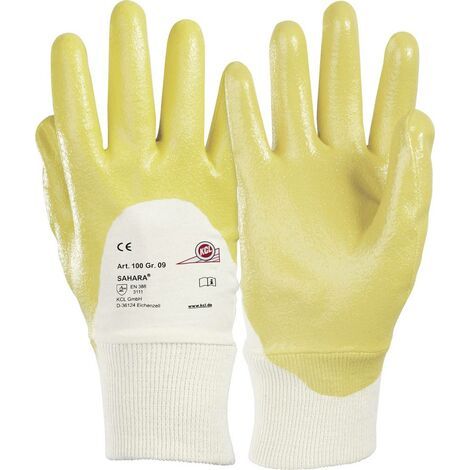 KCL 100-7 Sahara® Baumwolle Arbeitshandschuh Größe (Handschuhe): 7, S EN 388 1 Paar (1/5)