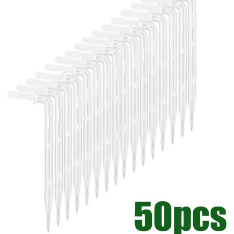 (50 flèches goutte à goutte) Accessoires d'irrigation de jardin, adaptés aux serres.