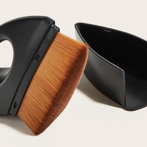 Brosse de nettoyage pour disques vinyles, antistatique, noire, en fibre de carbone, pour platines vinyles, LP et CD. Brosse à poussière ultra-douce pour vinyles. (1/2)