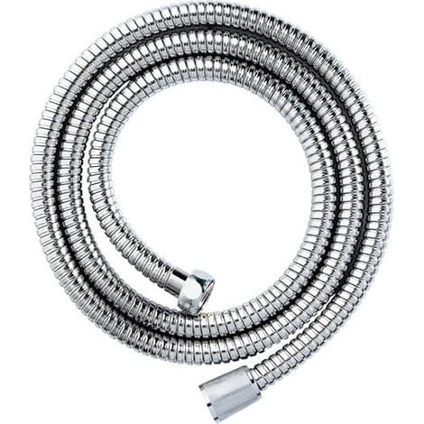 Showerdrape Chrome 1.5m x 8mm Double Spiral Shower Hose