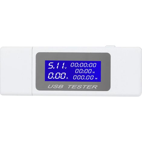 Testeur USB multifonction capacité puissance courant tension DC voltmètre numérique (1/5)