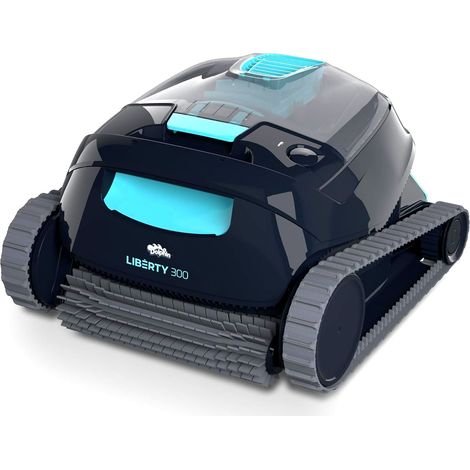 Dolphin Liberty 300 Eco Senza Fili Cordless con Clicker - Robot Pulitore Piscina a Batteria fino a 10 Mt - FONDO + PARETI + LINEA - MY2025 (1/5)