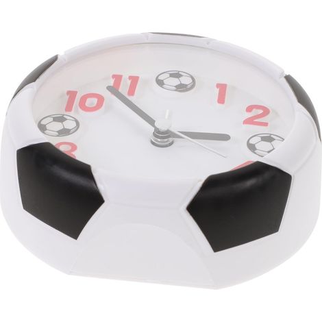Réveil Football Créatif pour Élève, Bureau et Chambre, Blanc (1/5)