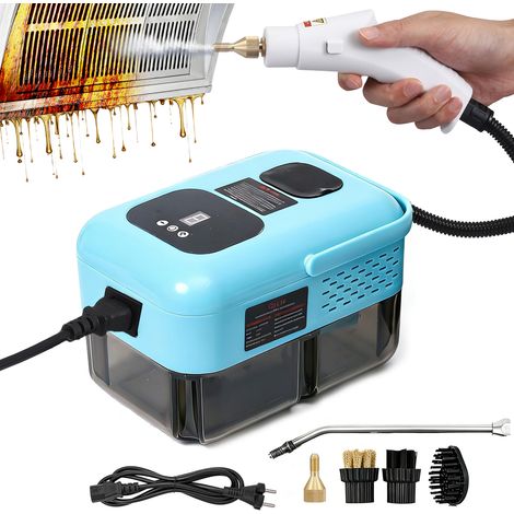 Limpiador a vapor de alta presión de 2500 W, 9 velocidades, pantalla digital. Limpiador a vapor multifuncional para limpieza y desinfección. (1/5)
