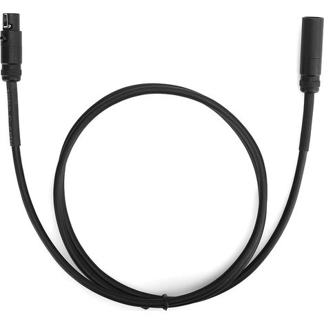 Câble Audio Mini XLR Mâle vers Femelle 3 Broches pour Microphone, Caméra et Caméscope - 1M (1/5)