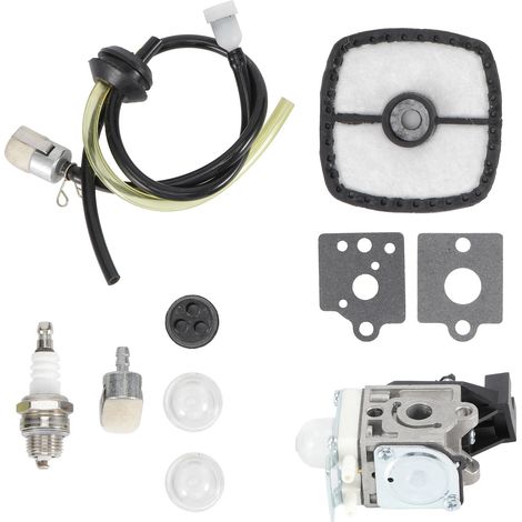 Kit de carburateur de remplacement pour débroussailleuse Echo SRM-225 PAS-225 PE225 PPF225 SHC225 SRM225U (1/5)